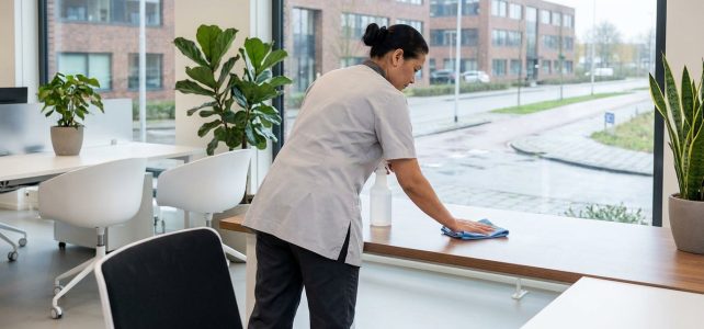 Een gezondere werkplek begint bij een duurzaam schoonmaakbedrijf Rijswijk